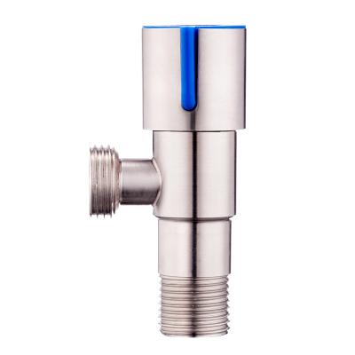 China Without Diverter 201 Stainless Steel Angle Valve 1/2 Inch Factory Direct Sales Brass Quick-open Cartridge Affordable Angle valve for sale