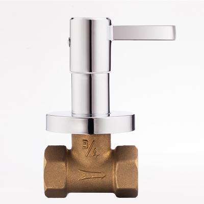 China Without Diverter High- Quality Brass Globe Valve Brass Cartridge 1/2, 3/4 ,1 Inch Valve Zinc Alloy Hand Wheel  Stainless Steel Sleeve for sale