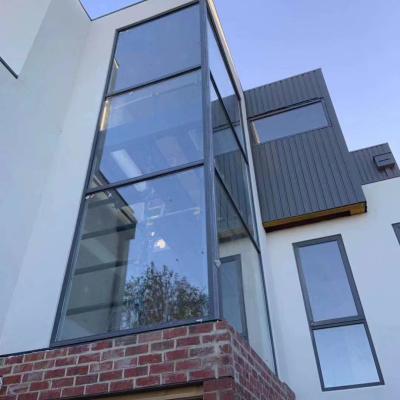 China Australian apartment market high quality aluminum frame casement windows, commercial grade manufacturer casement windows for sale