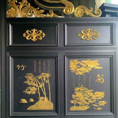 China Best Price Varnish Customized Hot Selling High Temperature Baking Decorative Patio Doors Patio Doors Best Price Varnish for sale