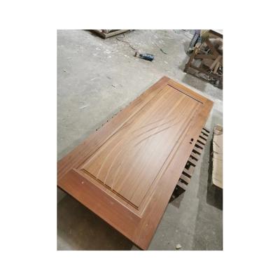 China Waterproof Glass Door Fancy Front Entry Solid Wood Door Wooden Design for sale