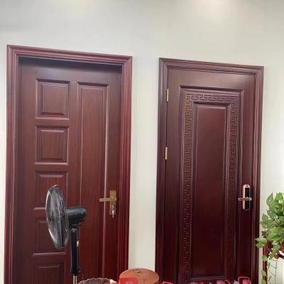 China Factory Supplier Waterproof New Products Customized Waterproof And Moistureproof Household Wooden Doors for sale