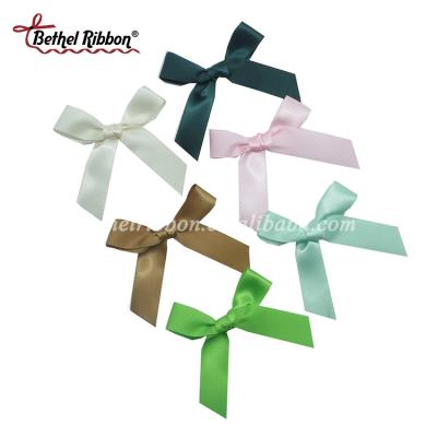 China Luster Wholesale Small Mini Ribbon bow for underwear decoration for sale