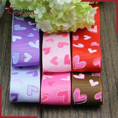 China Decorative Quality Hot Selling Polka Dot Printed Ribbon for sale