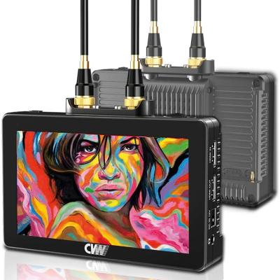 China 5G wireless radio frequency (rf) video transmission system with built-in monitor 5.5 inch for sale