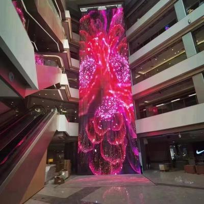 China Indoor 2023 Hot HD Video Glass Led Screen Led Screen Glass Muxwave Transparent Led Screen Glass Indoor Customized Size for sale