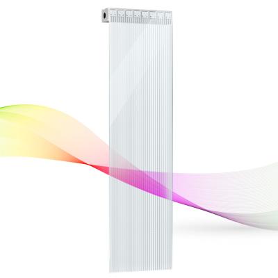 China Indoor high reliable Led  Super Adhesive P10  Film Screen Wall For Window Glass Flexible Transparent LED Film RGB LED Display for sale