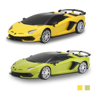 China 27 MHz Official Licensed Car 1:24 Scale Car Getaway Borghini Aventador SVJ Roadster Remote Control Model Toy Drift Sports Car for sale