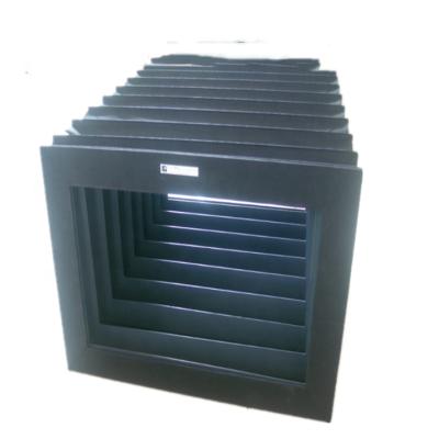 China Chinese Supplier PVC Supplier Flexible Guide Cover Flexible Bellows Accordion Shield For Lifting Platform for sale