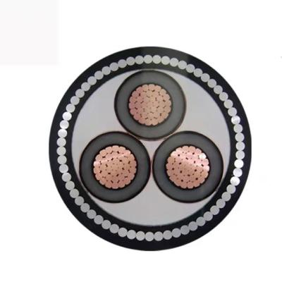 Cina PVC Copper Aluminum Conductor Stranded Electrical Cables Power Wire XLPE Insulated Underground Armored Electrical Cable in vendita