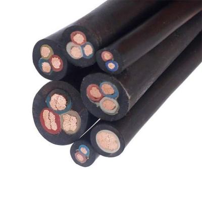 China Mining Cable With Copper Core Rubber Sheathed Rubber Waterproof Cable Application For Mine for sale