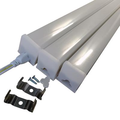 China Office ccc approved industrial lighting 60mm 90mm 1200mm 9w 15w18W T8 led linear linkable led tube light fixture for sale