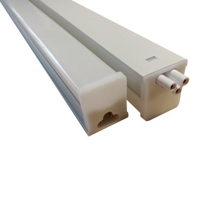 China Office CCC Listed 9W 15W 18W 2ft 3ft Double Tube Led Linear Light T8 Integrated Light Fixture 4ft Linkable 4ft for sale