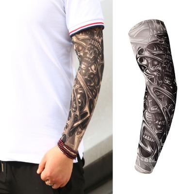 China Hotter Sleeve UV Temporary Tattoo Sleeve Tattoo Protective Sleeve Unisex Outdoor Arm Accessory Mangas for sale