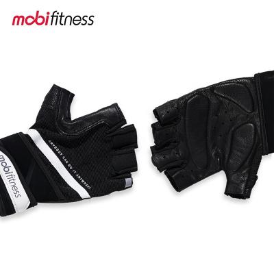 China Mens Outdoor Mobifitness Half Finger Gloves for sale