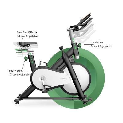 China Bluetooth-APP Feature Mobifitness Hot Sale Commercial Fitness Spin Turbo Bike For Gym for sale