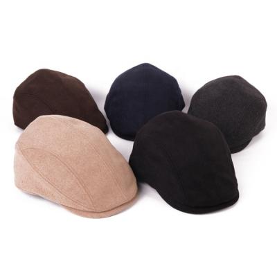 China Wholesale fashion wool women and men vintage British canvas Ivy Cap newsboy comfortable for sale