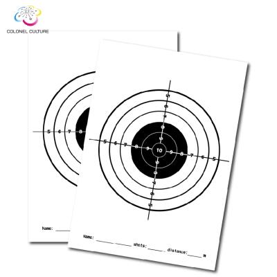 China 40x40cm High Quality Custom Paper Shooting Aims Archery Paper Shooting Target Paper Paper for sale