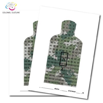 China Paper Factory Direct Sales Aim Paper Shooting Accessories Aims Shoot Face Archery Target Paper Paper for sale