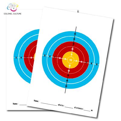 China Good Quality Custom Size Paper Target Shooting Paper Props Paper Aims for sale