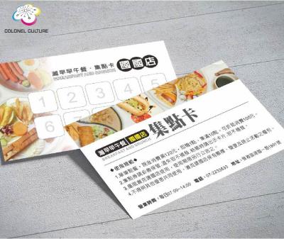 China paper & 300P Panel Coated Business Card Fine Side Cardboard Design Doubles Durable for sale