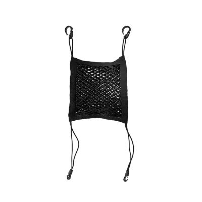 China Convenient Universal Net Pocket In Car Seat Storage Bag Mesh Bag Storage Pocket for sale