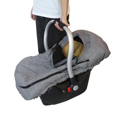 China 300D Polyester Cationic Infant Warm Seat Cover Carrier Blanket Child Carriage Warm Blanket for sale