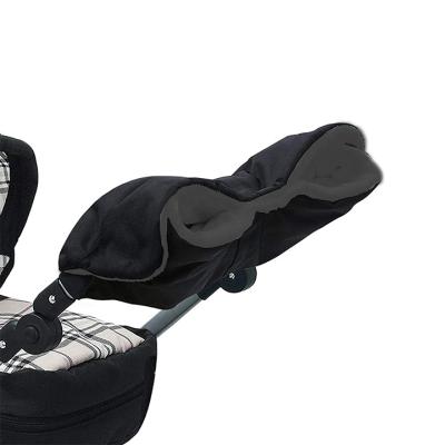 China New Innovative Polyester+Fleece Product Baby Stroller Hand Miss Warm And Waterproof Baby Stroller Hand Muff for sale