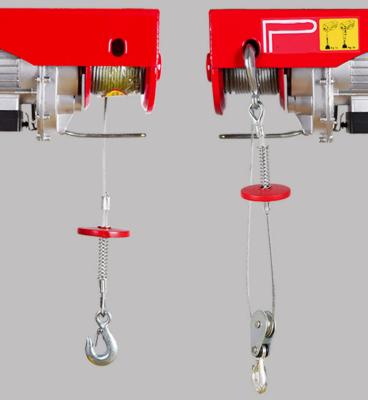 China Portable Micro Electric Wire Rope Crane Household Hoist Small Hotels Household Hoist for sale