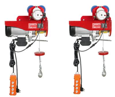 China Hotels the factory directly sells pa200 miniature electric hoist and small electric hoist household 220V for sale