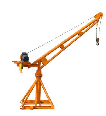 China Hotels outdoor lifting machine, grain lifting machine, household small crane, decoration construction lifting crane for sale