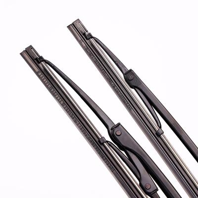 China Wholesale 98% Universal Factory Natural Rubber Refill Windshield Wiper Blade Metal Frame Wiper Blade for sale