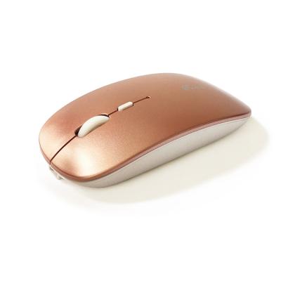 China Ergonomic Wireless Mute Silent Rechargeable Computer Usb Wireless Mouse For Macbook Pro for sale