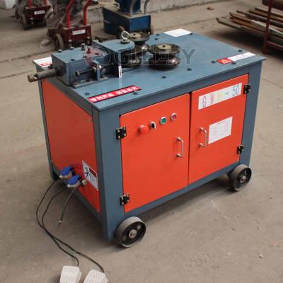 China Gleery GWH-76 Platform Type Hotels Mini Round/Square Pipe/Tube Rolling Bending Machine for sale