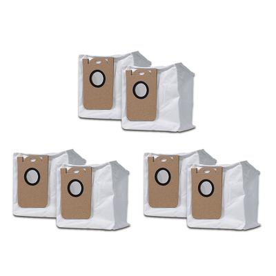 China Household Uoni V980 Plus Accessories 6pcs Automatic Dirt Robot Dust Bag Self-cleaning Robotic Original Empty Trash Bin Bags for sale