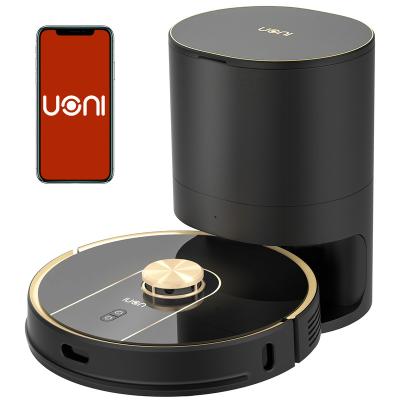 China Household Uoni V980 Plus Robot Mop Vacuum Self-filling Robotic Vacuum Cleaner for sale