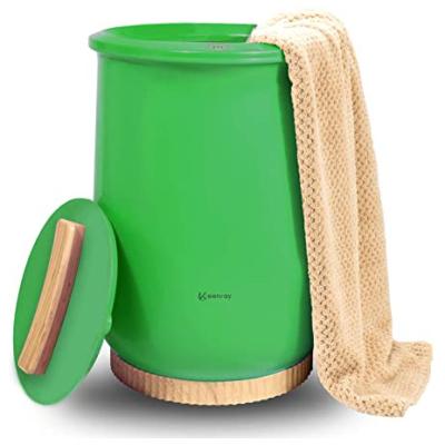 China Amazon Best Selling Bucket Style Warmer Towel Warmers Heater Green Keenray Towel Bucket Towels Oversized Towels for sale