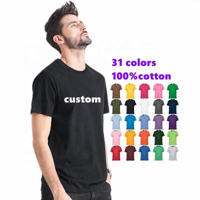 China Wholesale Custom Breathable Logo Printing 100% Cotton 180 Grams Blank T-shirt Unisex For Men's Tees Focusrite Shirt for sale