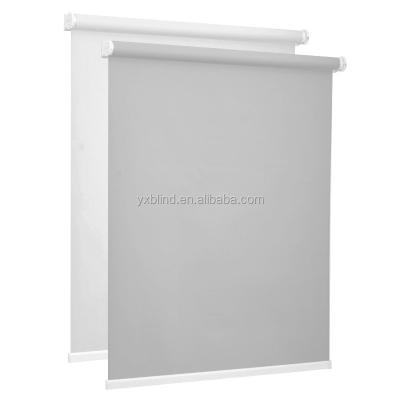 China Waterproof One Way Vision Indoor Blackout Roller Blinds With 38mm Aluminum Tube for sale