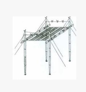 China Torre de antena de escalada da restauração da emergência com estrutura de alumínio do cruzamento à venda