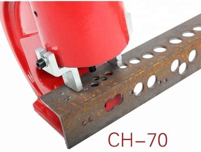 China 35T Force Underground Cable Tools CH-70 Hydraulic Bus Bar Punch Hole Making Tools for sale