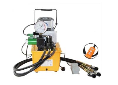 China Portable Hydraulic Crimping Tool Single Action Hydraulic Motor Driven Pump 70 Mpa for sale