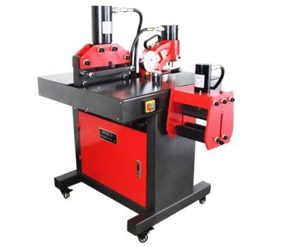 China 220V 50HZ Hydraulic Crimping Tool Busbar Bending Cutting Machine For 150X10mm Al/Cu Plate for sale