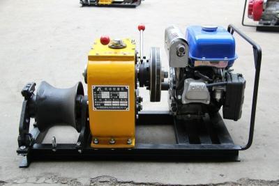 China 4.5KW 5 Ton Belt Drive Cable Winch-Trekker Te koop