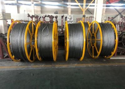 China 24mm Anti Verdraaiende Gevlechte Staalkabel voor 4 Leider Stringing Te koop