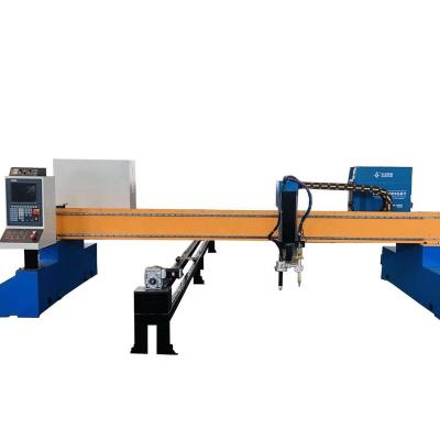 China Hotels CE 2022 and Original Round Pipe Gantry CNC Plasma Cutting Machine with FLMC-F2300B Control System for sale