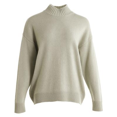 China Cheap cashmere anti-pilling knitted sweaters woman for sale