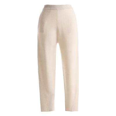 China Anti-pilling hot sale woman cashmere sweatpants pants for sale