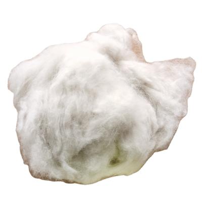 China Factory Wholesale 100% Pure White Unhaired Chinese 100% Wool Fox Hair Fiber 30mm 17.5mic for sale