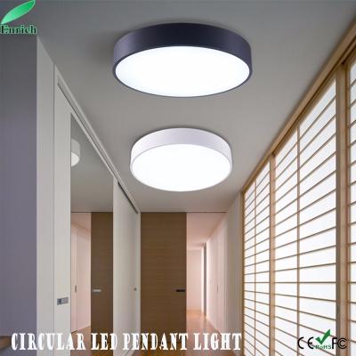 China Hotel Circular LED Ring Linear Pendant Light for Lobby Lighting for sale